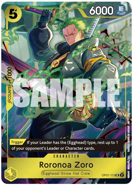2025 One Piece Promos Roronoa Zoro One Piece Day Dallas 113