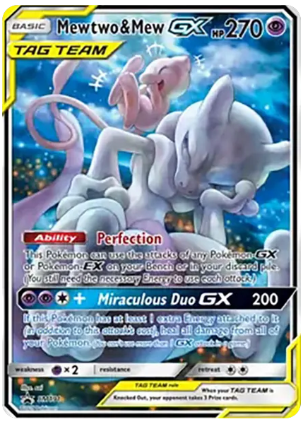2019 Pokemon SM Black Star Promo Full Art/Mewtwo & Mew GX Power Partnership Tins SM191