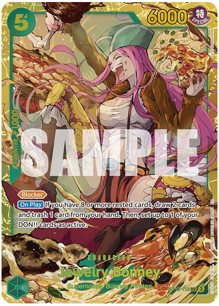 2025 One Piece OP12-Legacy of the Master Jewelry Bonney Base OP12-118