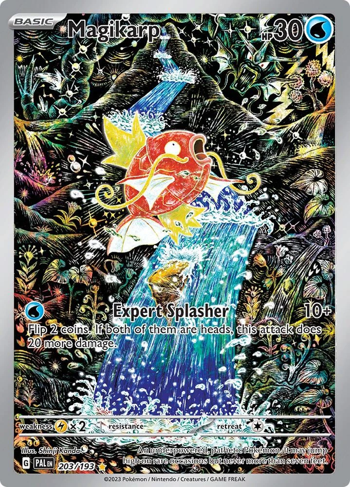 2023 Pokemon Pal EN-Paldea Evolved Magikarp Illustration Rare 203/193