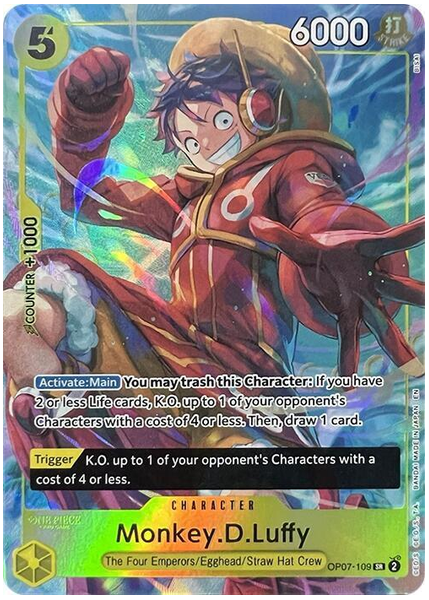 2025 One Piece Promos Monkey D. Luffy Illustration Box Vol.3 OP07-109