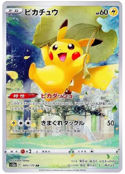 皮卡丘 全圖 天地萬物VSTAR 205/172