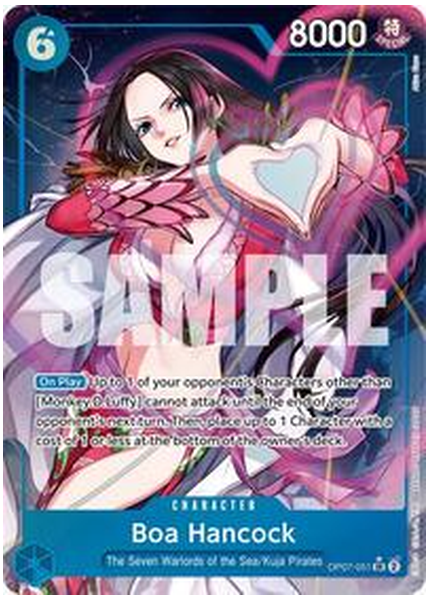 2024 One Piece OP07-500 Years in the Future Boa Hancock Alternate Art OP07-051