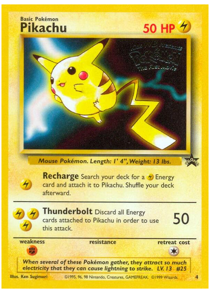 1999 Pokemon Game Movie Pikachu Movie Promo 4