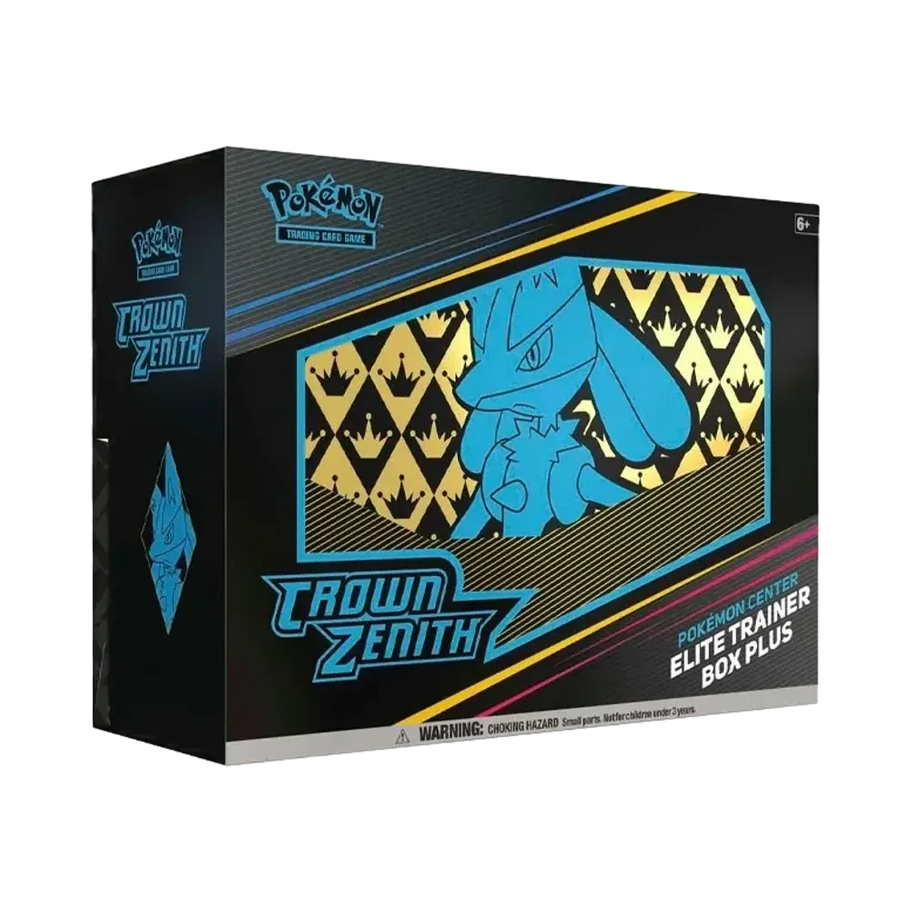 Crown Zenith Pokemon Center Elite Trainer Box Plus