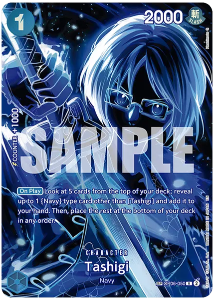 2025 One Piece OP12-Legacy of the Master Tashigi Special Alternate Art OP06-050
