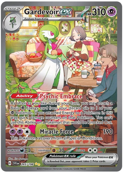 2023 Pokemon Svi EN-Scarlet & Violet Gardevoir EX Special Illustration Rare 245/198