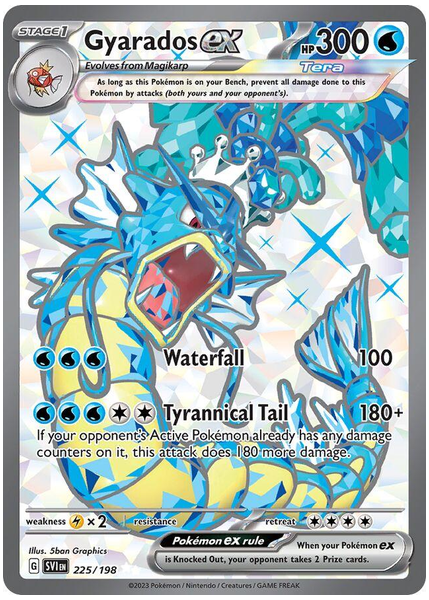 2023 Pokemon Svi EN-Scarlet & Violet Gyarados EX Ultra Rare 225/198